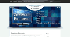 Desktop Screenshot of clearvisionelectronics.com.au